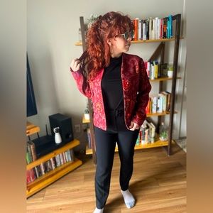 Vintage tapestry blazer